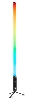 ZELOS 1x Led Tube, RGBW , IP65, 192 Leds, 360°, WDMX, IR-Remote
