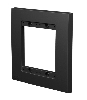 In-wall-frame zwart