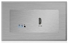 HDMI wallplate transmitter via HDBaseT, 70m, wit