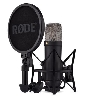 Studio Condenser cardio microfoon + SM6+cable BLACK