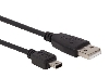 USB2.0 A PLUG naar MINI-USB B Plug, 1m80